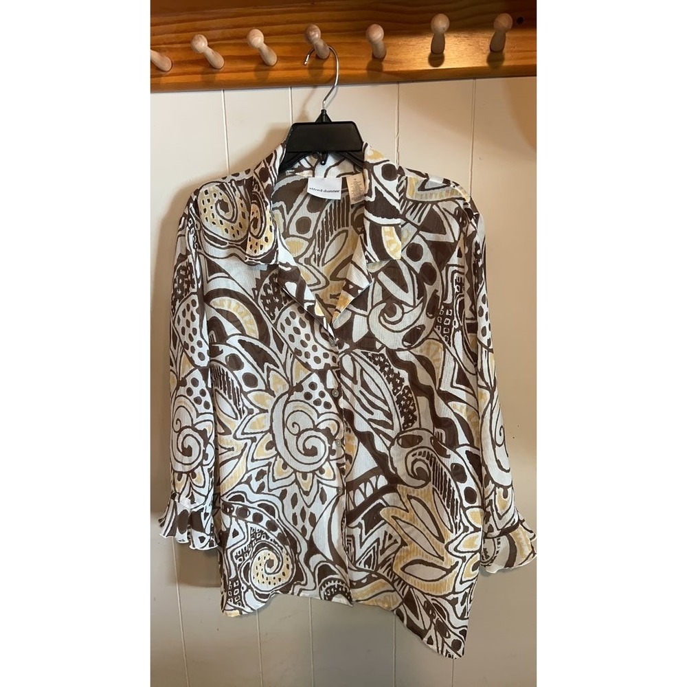 Alfred Dunner Women's‎ Floral Pattern Blouse Size 18